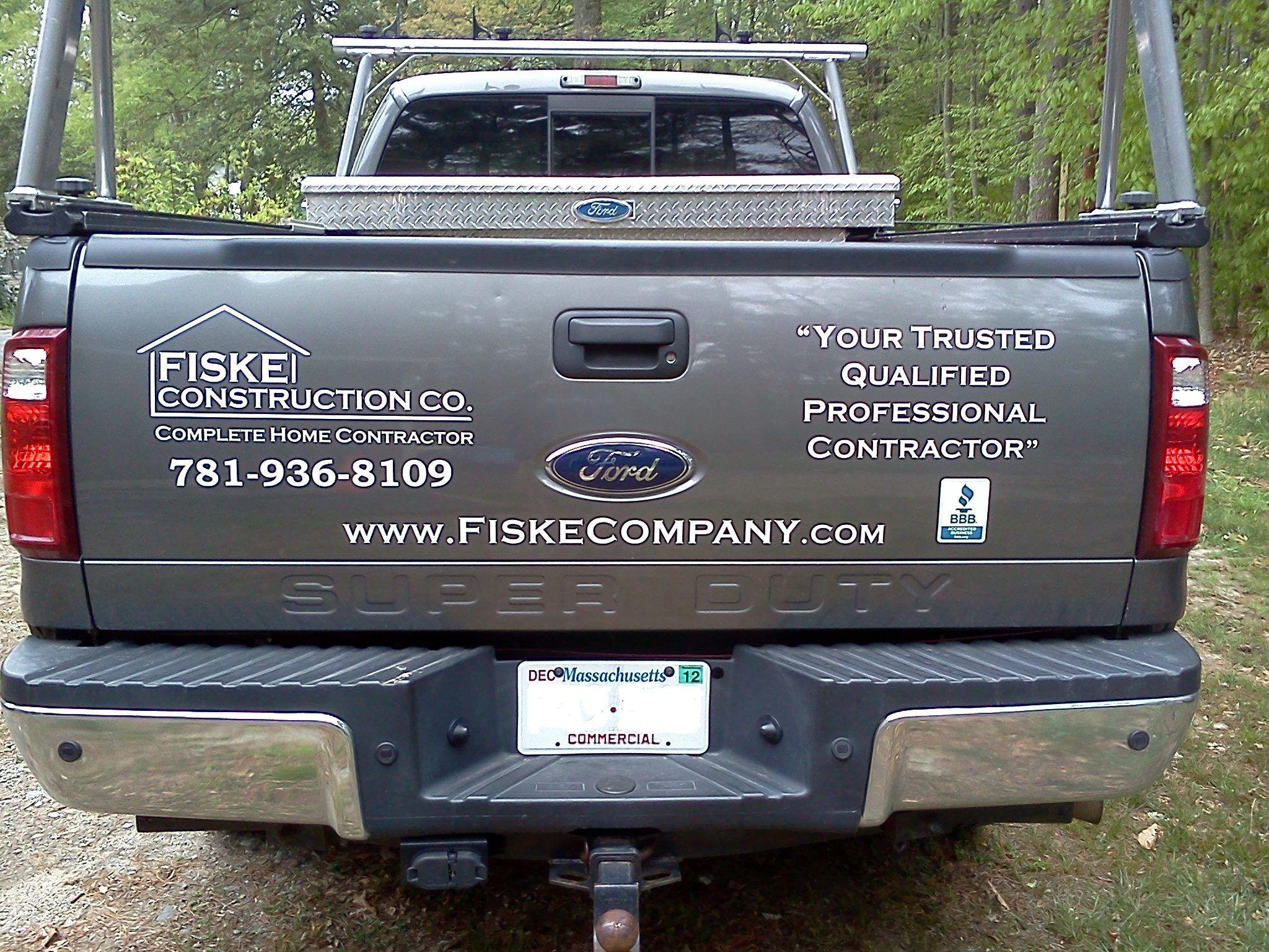 Construction Truck Company Logo - Fiske Construction Co. Better Business Bureau® Profile