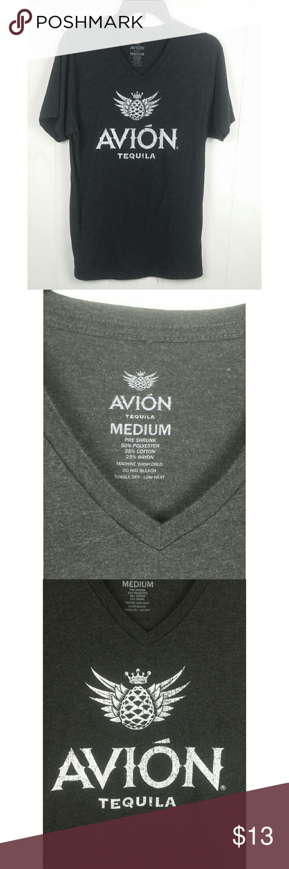 Avion Tequila Logo - Avion Tequila Logo T Shirt Size Medium | My Posh Picks | Fashion ...