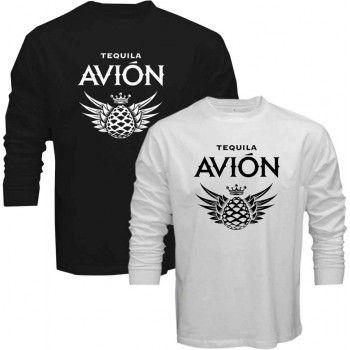 Avion Tequila Logo - New Tee T-Shirt Avion Tequila Entourage Logo Mens Long Sleeve Size S ...