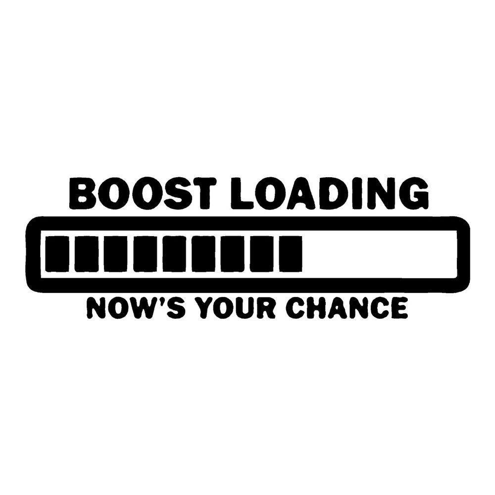 Boost Racing Logo - Boost Loading | Car Racing Stickers | Auto Decals
