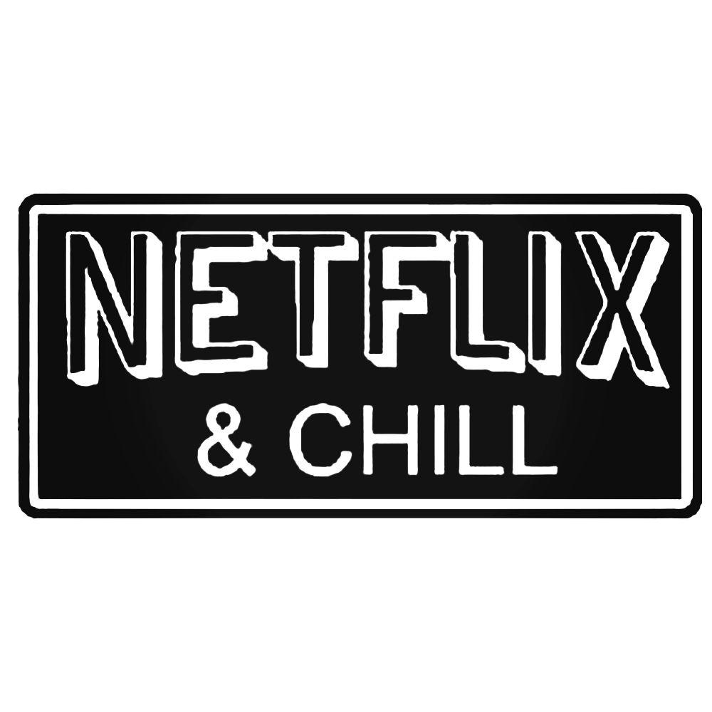 Netflix and Chill Logo - Netflix And Chill V1 Decal Sticker