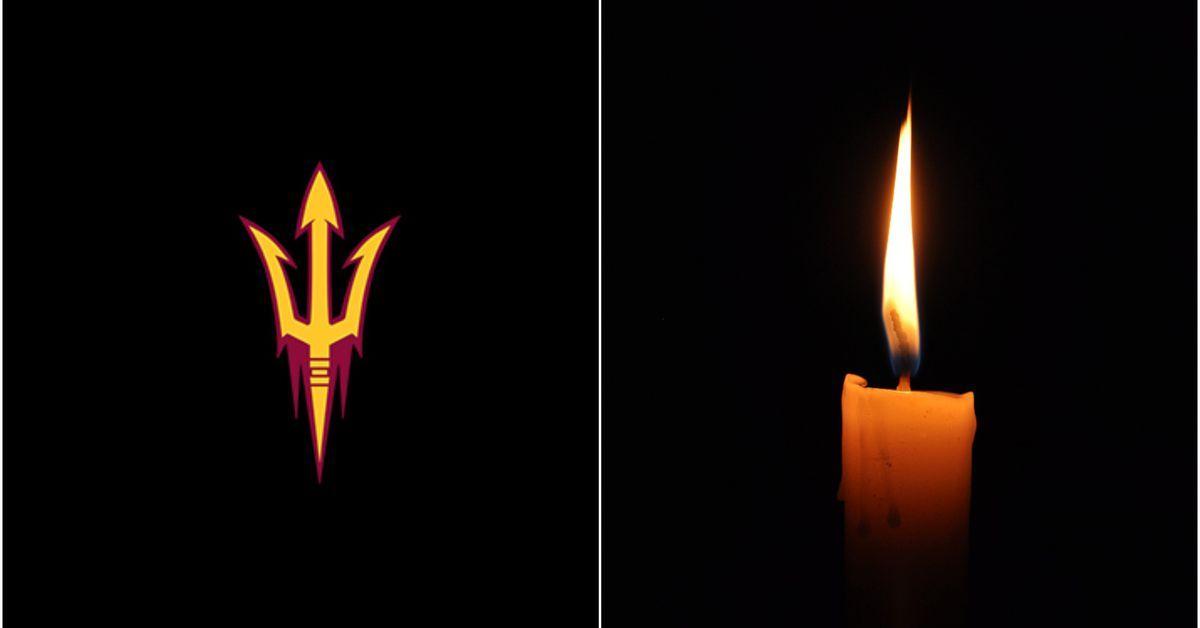Asu Trident Logo - Arizona State pitchfork logo looks like a candle, per Herm Edwards ...