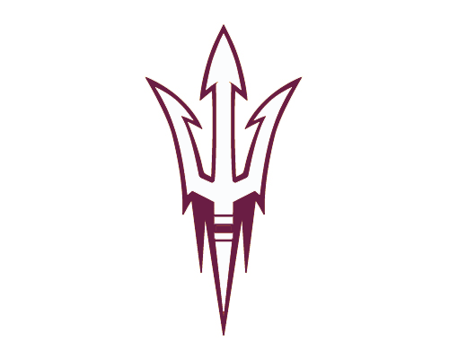 Asu Trident Logo - Sun devil pitchfork Logos