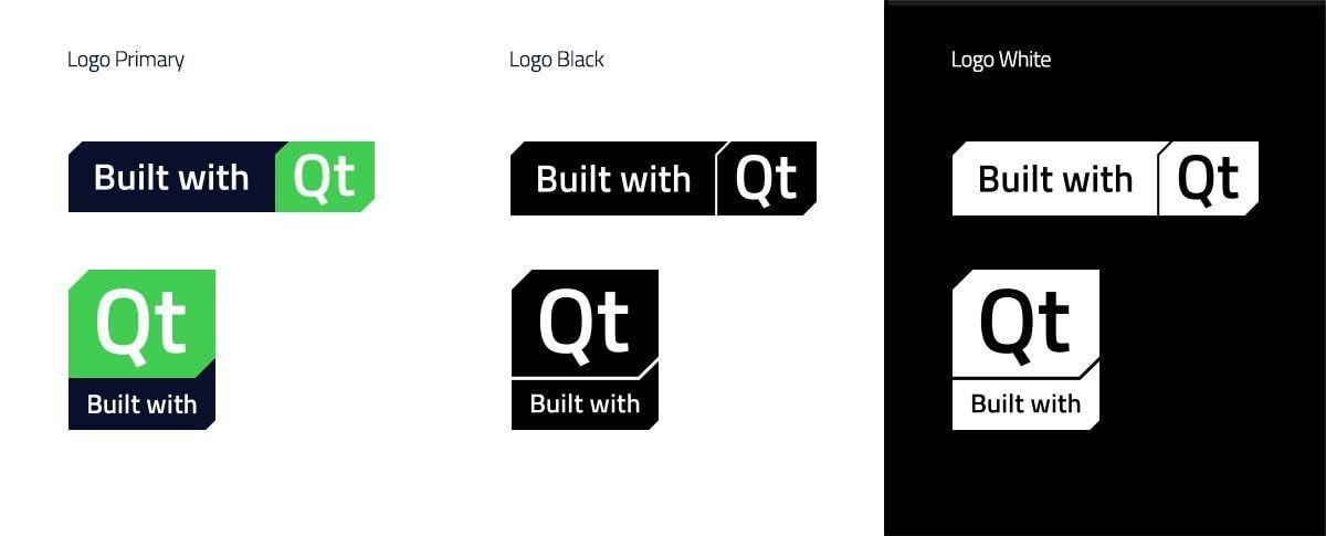 Qt Logo - Introducing New Built with Qt Logo