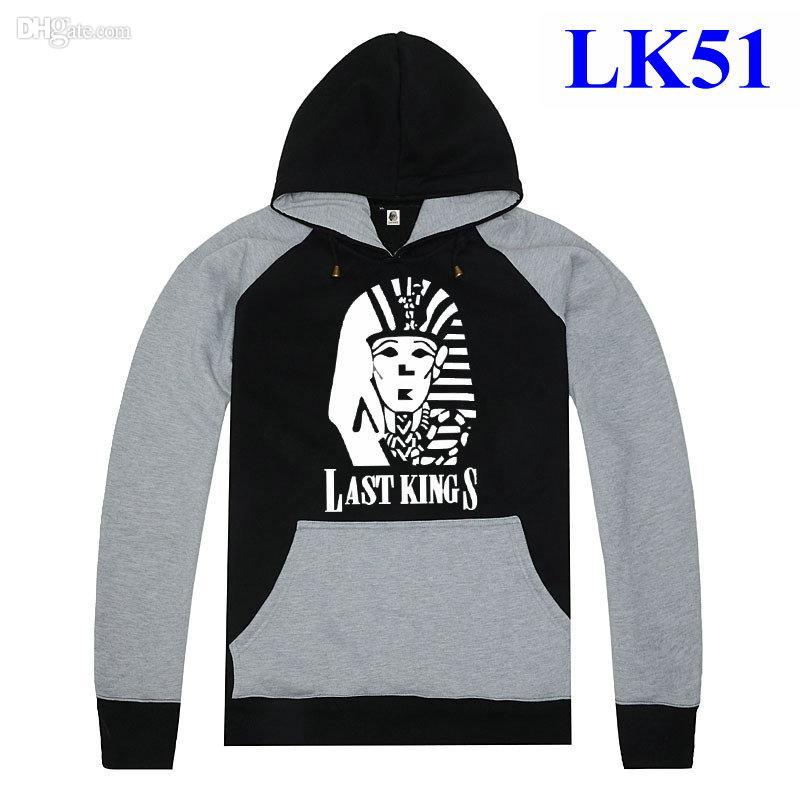 Last Kings Logo - 2019 Grey Black Last Kings Hoodies And Sweatshirts White Last Kings ...
