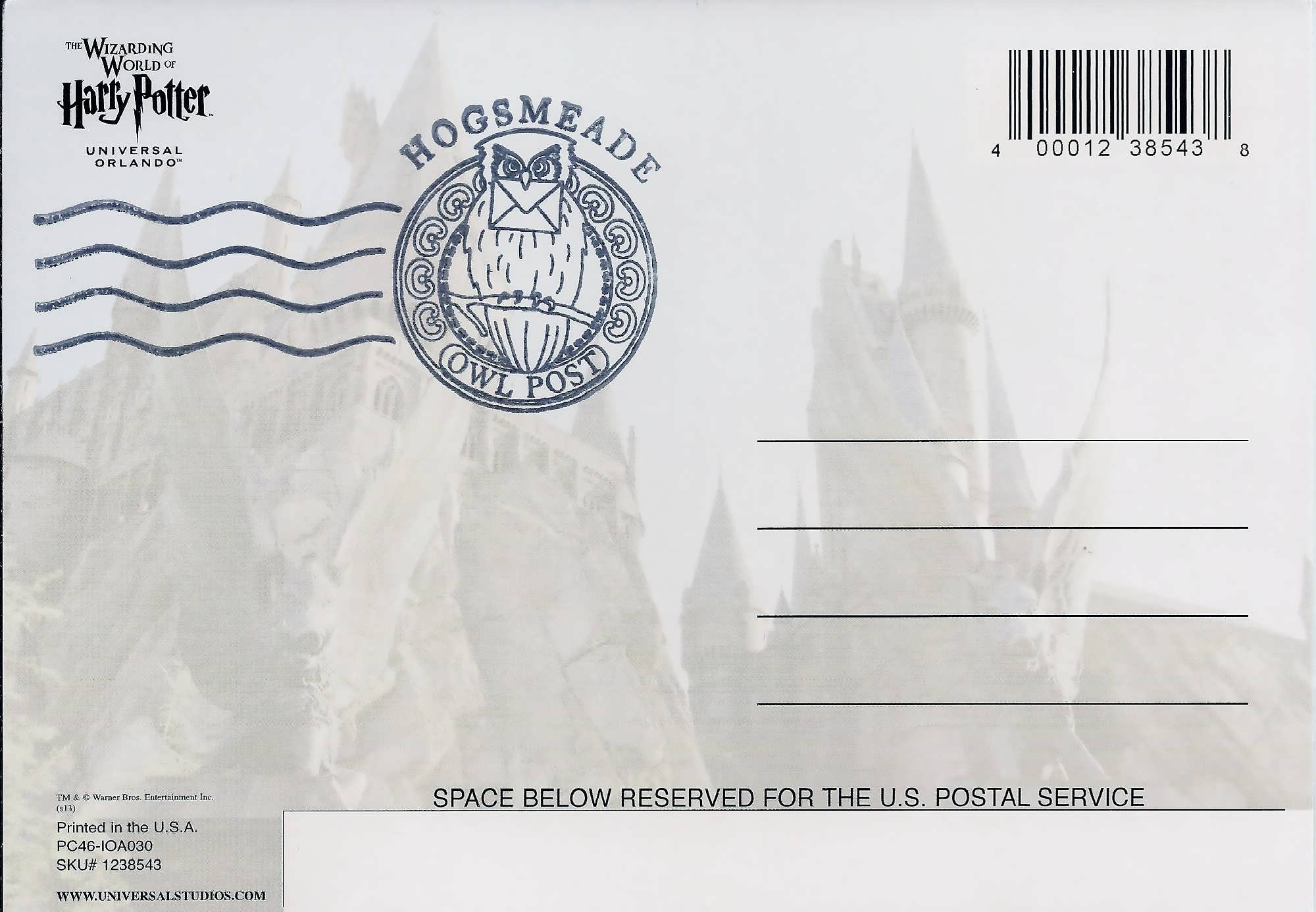 Owl Post Logo - Wizarding World of Harry Potter merchandise - complete guide to ...