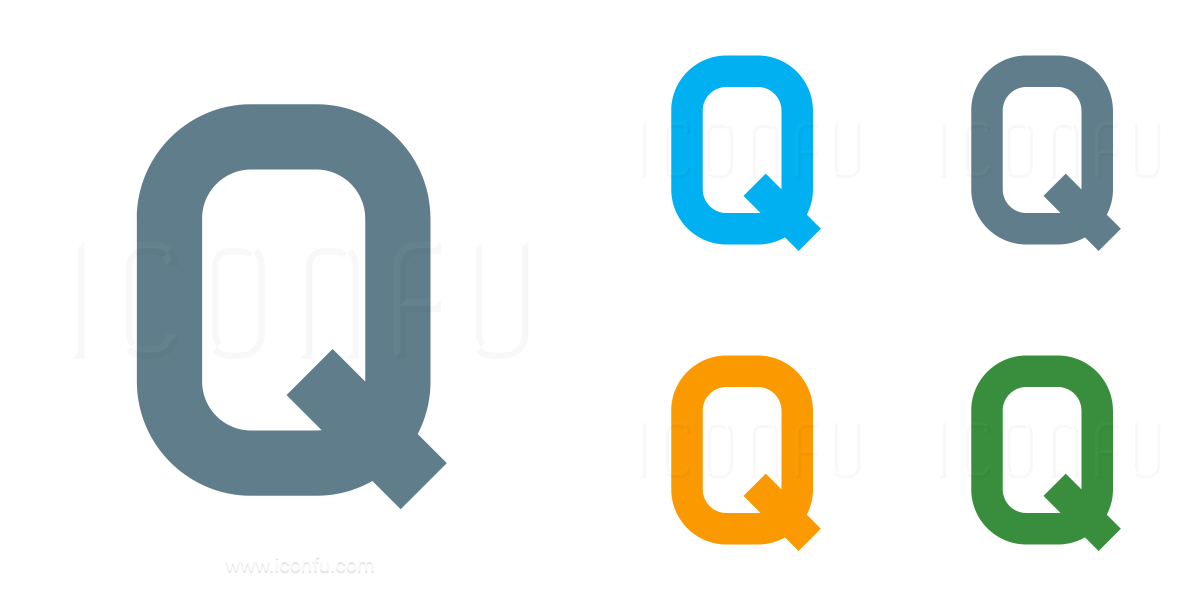 Quality Q Logo - Symbol Q Icon - Omni Style - Iconfu