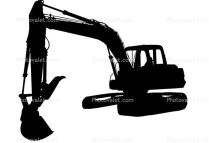 Kobelco Excavators Logo - Kobelco SK300 Mark III, Tracked Hydraulic Excavator silhouette ...