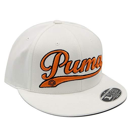 Cool Amazon Logo - Amazon.com: PUMA Logo Script Cool Cell Snapback Cap - WHITE: Sports ...