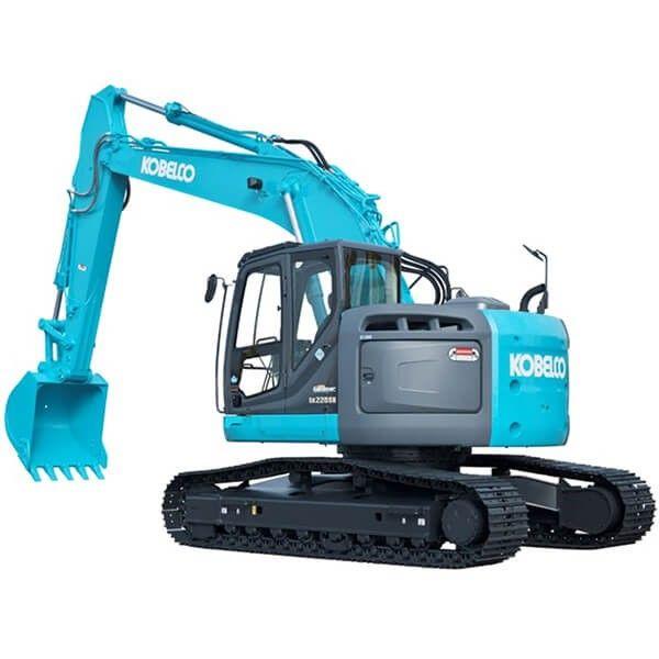 Kobelco Excavators Logo - Kobelco SK225SRLC Excavator 22.5t with A/C cab For Hire