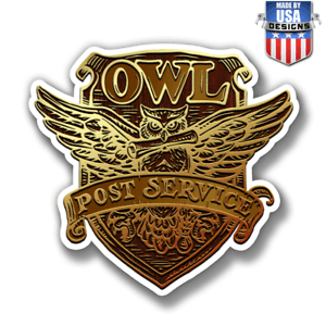 Owl Post Logo - Harry Potter Owl Post Service Sticker Decal Phone Cool laptop Car ...