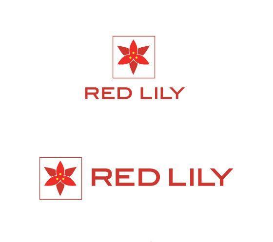 Red Lily Logo - Logos & Branding - aimeelim.com