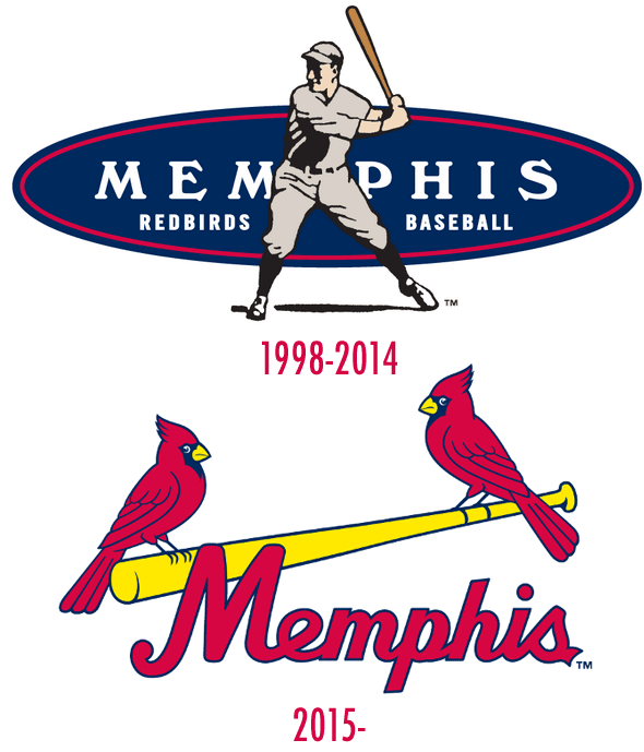Red Birds Memphis Logo - Memphis Redbirds Unveil New Primary Logo | Chris Creamer's ...