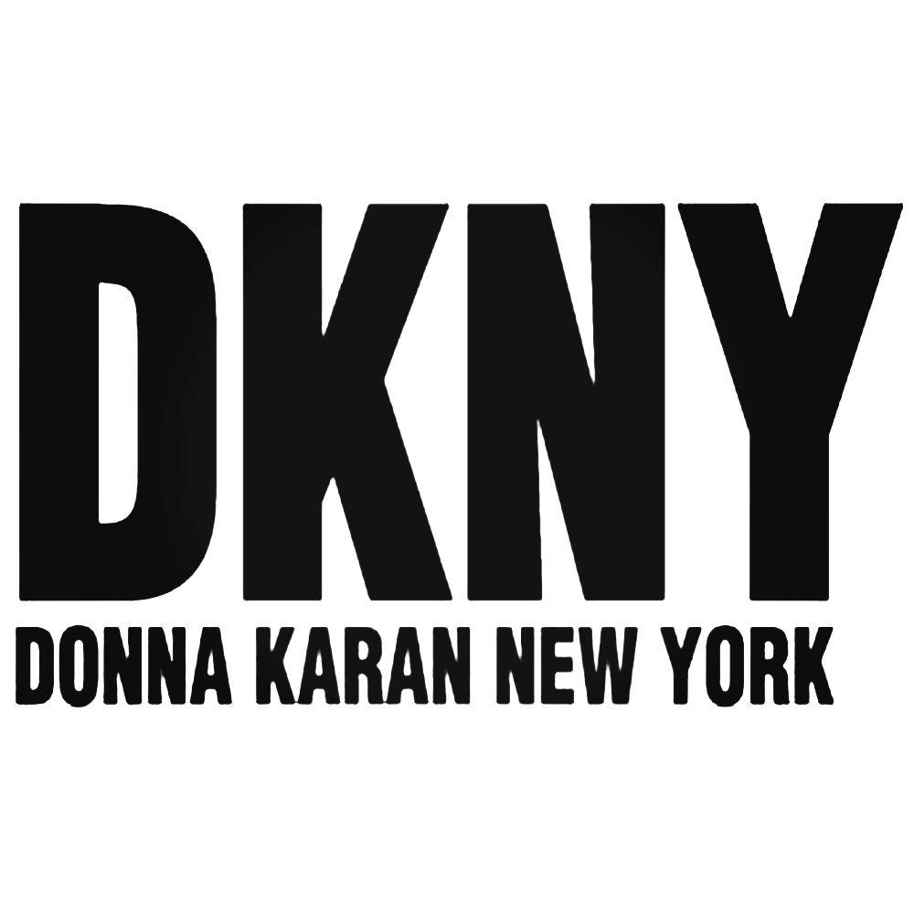 DKNY Logo - Dkny Logo Decal Sticker