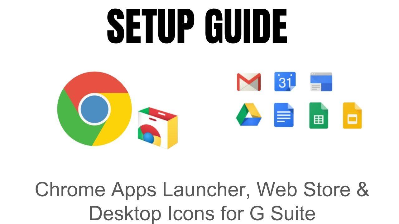 Google Web Store Logo - Chrome Apps Launcher, Web Store & Desktop Icons - YouTube