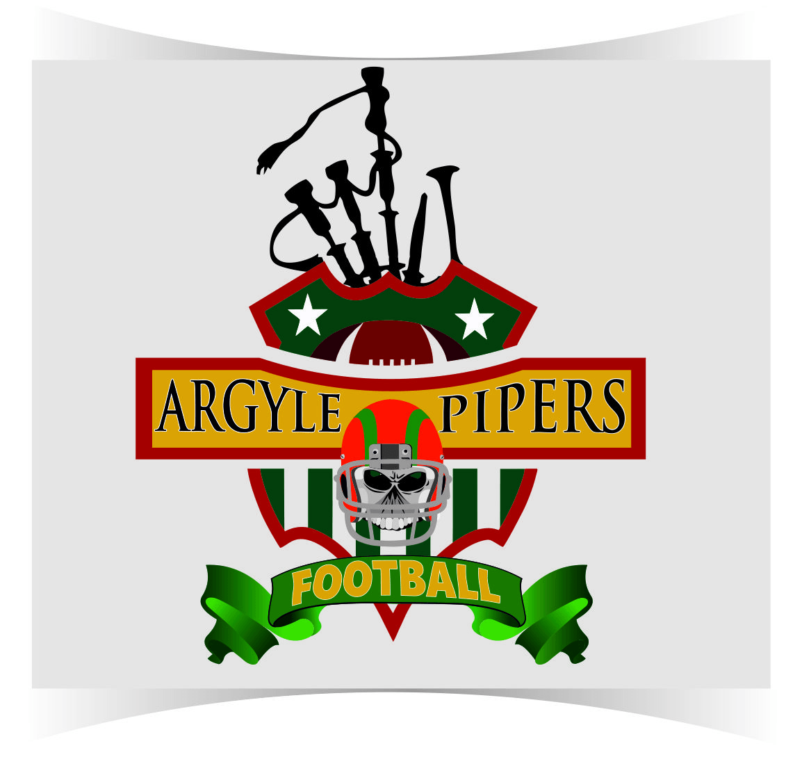 Piper's Football Logo - Logo Design Contests Argyle Football Logo Design Design No. 29