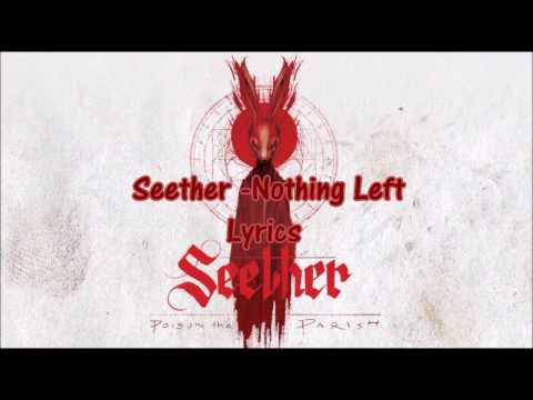 Seether Logo - Seether Left (lyrics)