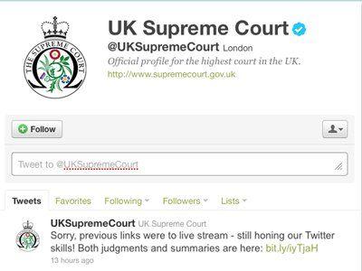 Supreme Court Offical Logo - The UK's Supreme Court Is Now Accepting Official Requests Through