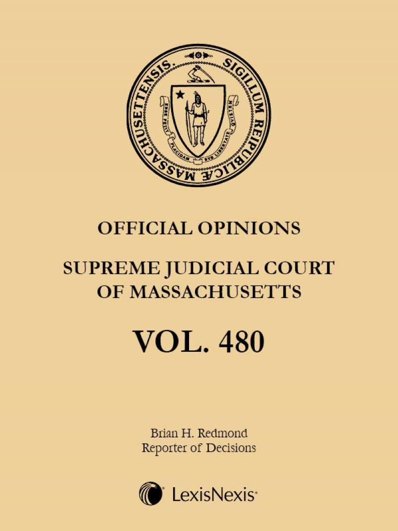 Supreme Court Offical Logo - Massachusetts Official Reports, Supreme Judicial Court and Appeals