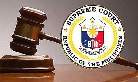 Supreme Court Offical Logo - ON THIS PAGE, THE De LIMA DUTERTE FEUD