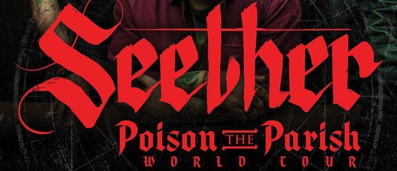 Seether Logo - Seether – Poison The Parish World Tour - Sydney - Eventfinda