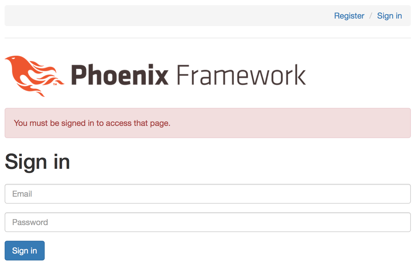 Post Sign Out Logo - Phoenix: Simple Authentication & Authorization In Step By Step