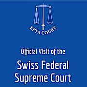 Supreme Court Offical Logo - Official Visit of the Swiss Federal Supreme Court: EFTA Court
