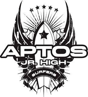 Surf Team Logo - Aptos Junior High Surf Team: Aptos Junior High Surfers new logo