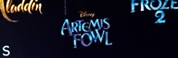 Disney Movie Logo - Disney's Artemis Fowl Movie Logo - Sneak Peak! | Artemis Fowl ...