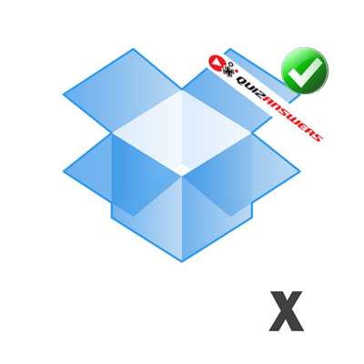 Blue Box Logo - Open box Logos