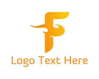 Orange F Logo - Letter F Logos. Letter F Logo Maker