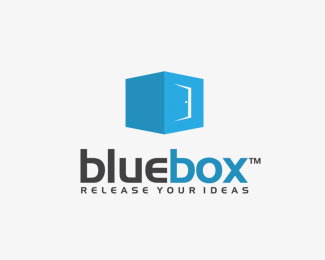 Blue Box Logo - 34 Box Logo Design