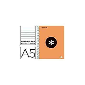 Orange F Logo - Notepad Spiral liderpapel A5 Micro Antartik Lid polipropi Leno 120 H