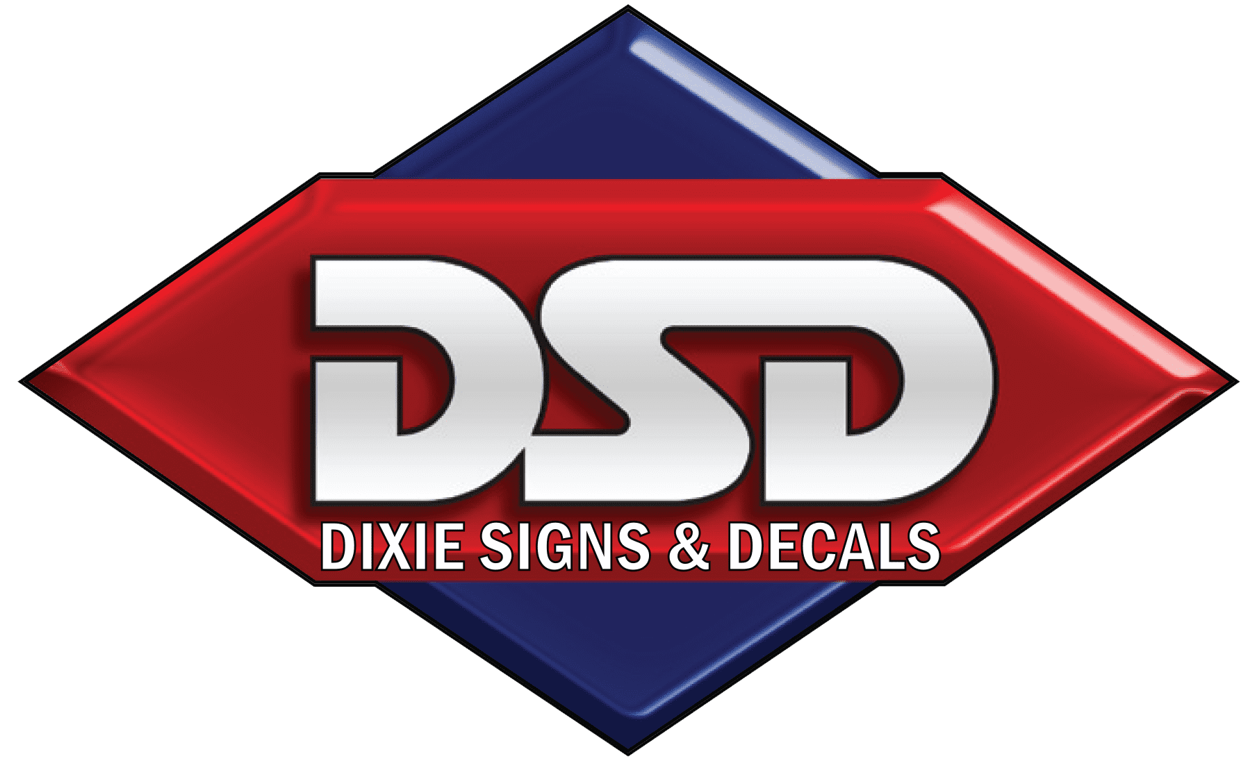 Signs Logo - Embossed Aluminum Logo Plates | Embossed Aluminum | Dixie Signs & Decals
