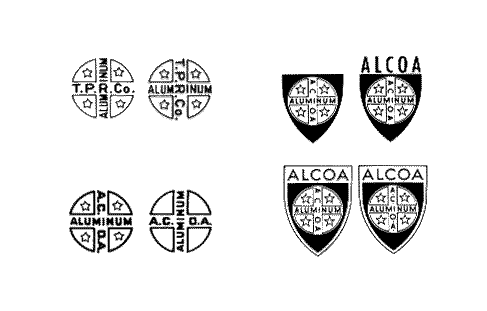 Alumnium Century Logo - The Branding Source: Alcoa (1963)