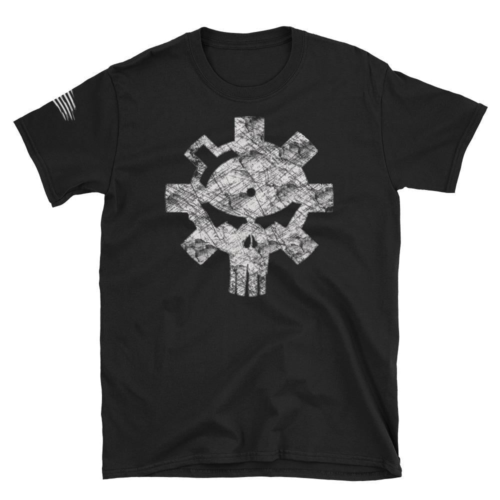 Bolt Face Logo - AR15 Punisher BCG Bolt Face Logo Short-Sleeve Unisex T-Shirt ...