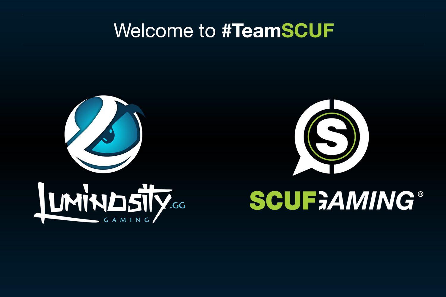 Scuf Gaming Logo - Luminosity Partners with Scuf Gaming | Scuf Gaming