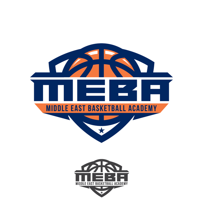 Meba Logo - Freelance Project - Design a powerful basketball logo for the Middle ...