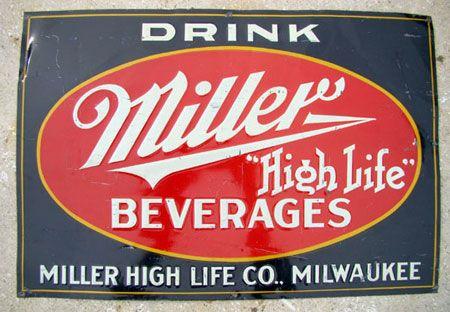 Vintage Miller Logo - Rare and Unusual Vintage Signs