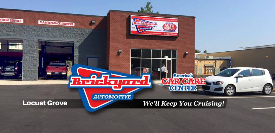 Automotive Service Center Logo - Brickyard Automotive Repair & Service in Locust Grove GA