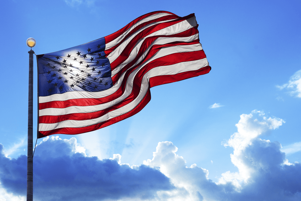 American Flag Sun Logo - Flags & Flagpoles Dallas & Fort Worth, Texas (TX) - Symonds Flags ...