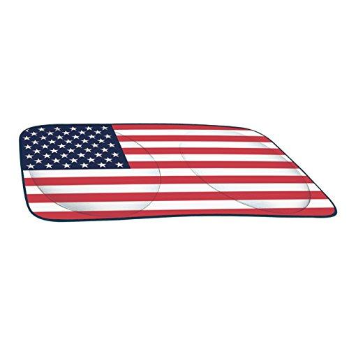 American Flag Sun Logo - Universal Sunshade Jumbo American Flag Sun Shade
