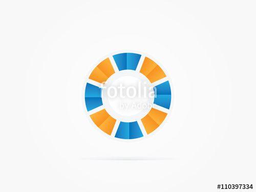 Blue Orange Circle Logo - Blue Orange Circle logo