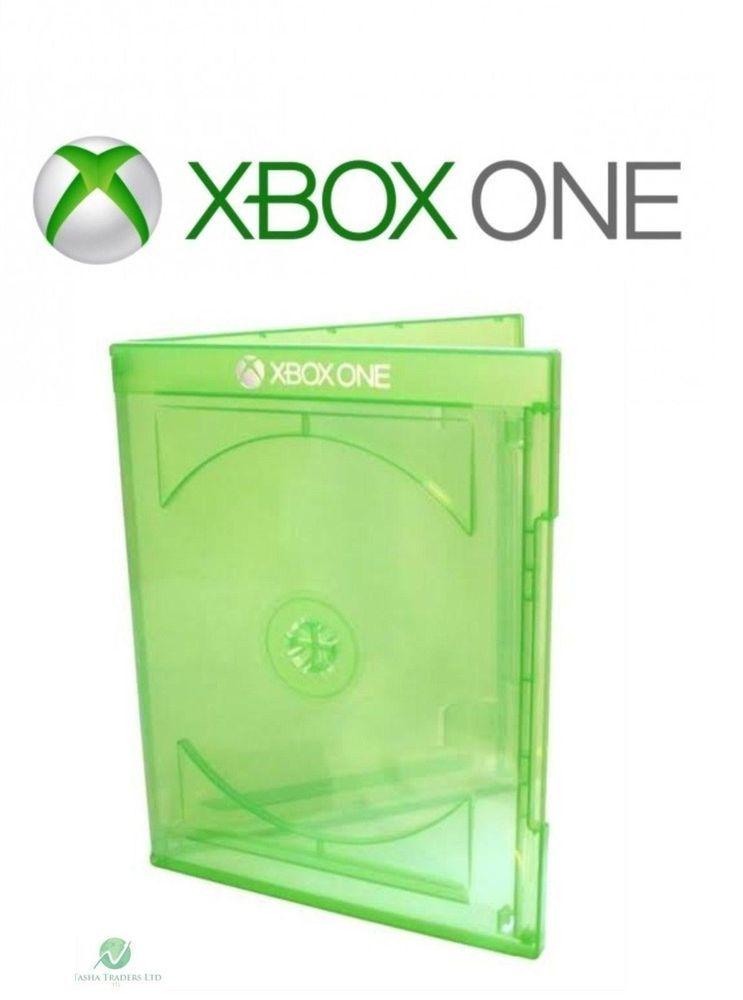 Microsoft New Official Logo - x Official Microsoft XBOX One Video Game New Empty Replacement Case with LOGO 635131045806