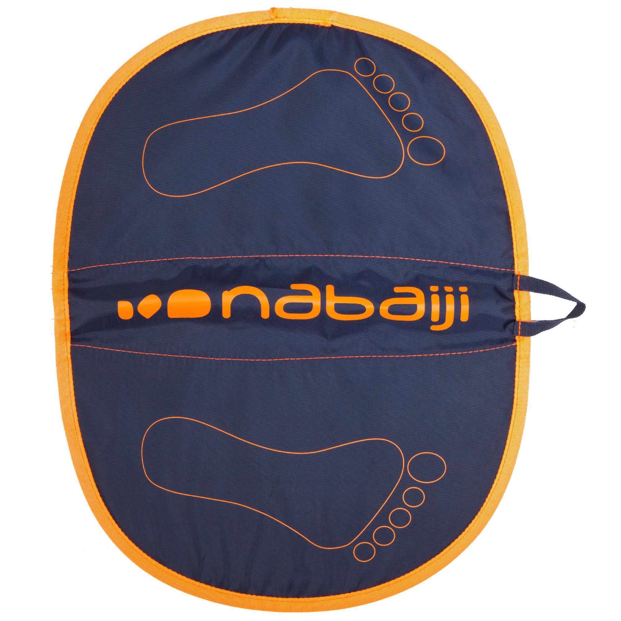 Blue Orange Circle Logo - Hygiene feet pool mat - Blue Orange | Nabaiji