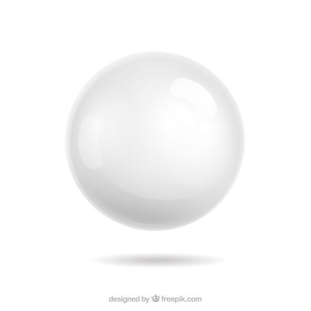 White Sphere Logo - White sphere Vector