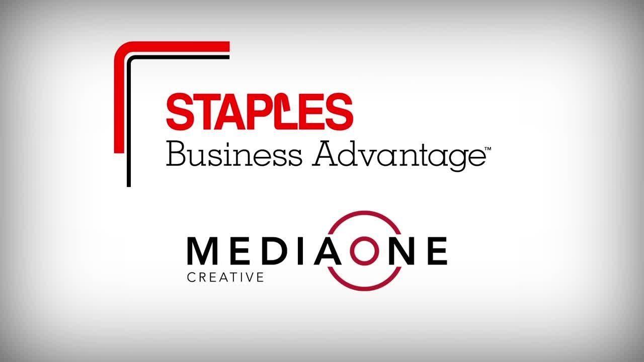 Staples Business Advantage Logo - Staples Business Advantage & Media One Creative Partnership