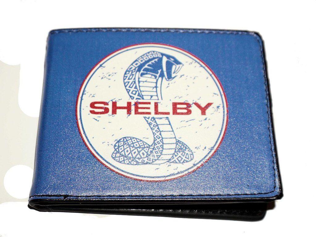 Old Shelby Logo - Shelby bi-fold wallet with old style logo – The Mustang Trailer