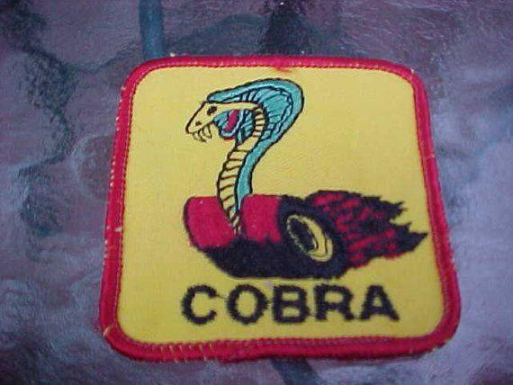 Old Shelby Logo - 1960s 1970s Ford SHELBY COBRA MUSTANG Snake on Flaming Wheels | Etsy