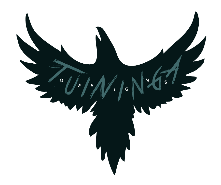 Crow Wing Logo - Tuininga Designs - Logo Design